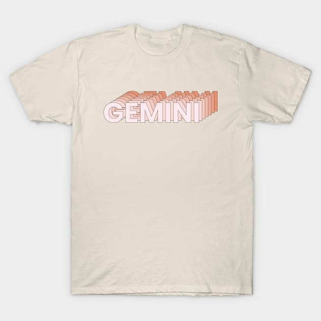 Gemini T-Shirt by gnomeapple